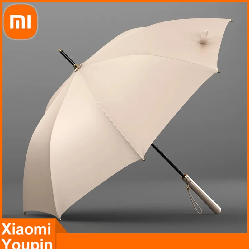 

Зонт Xiaomi женский прозрачный с длинной ручкой, зонтик от солнца и УФ излучения, защита от дождя, с 8 ребрами, ветрозащитный
