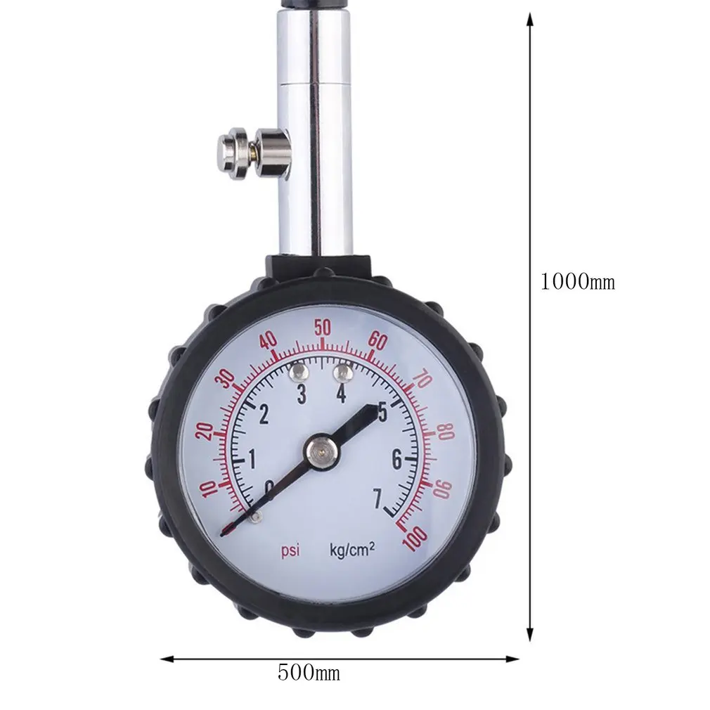 

Meter Tire Pressure Gauge 0-100PSI Auto Car Bike Motor Tyre Air Pressure Gauge Meter Vehicle Tester monitoring system Dial Meter