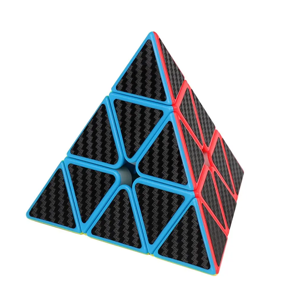 

Magic Cube Pyramid Multi-Order Magic Cube Carbon Fiber Sticker Series Magic Cube Children'S Educational Toys
