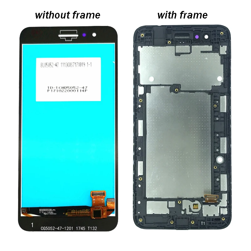Оригинальный ЖК-дисплей для LG K9 2018 с рамкой сенсорный экран дигитайзер запасные