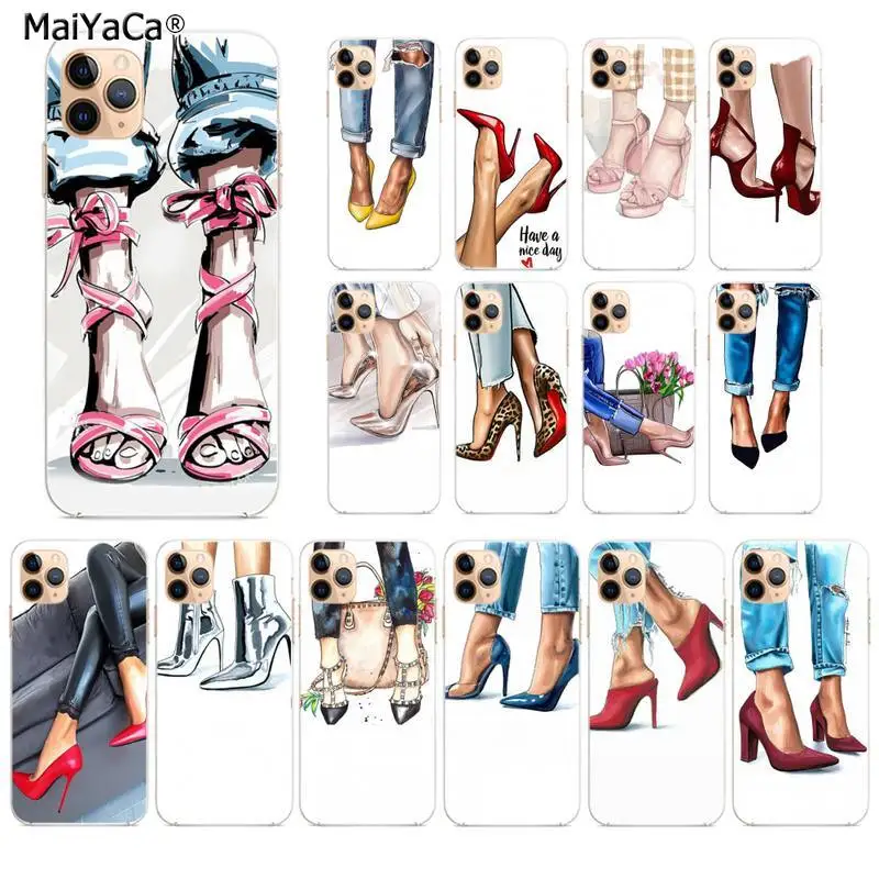 Модный мягкий чехол MaiYaCa для телефона с изображением девушки королевы на высоких