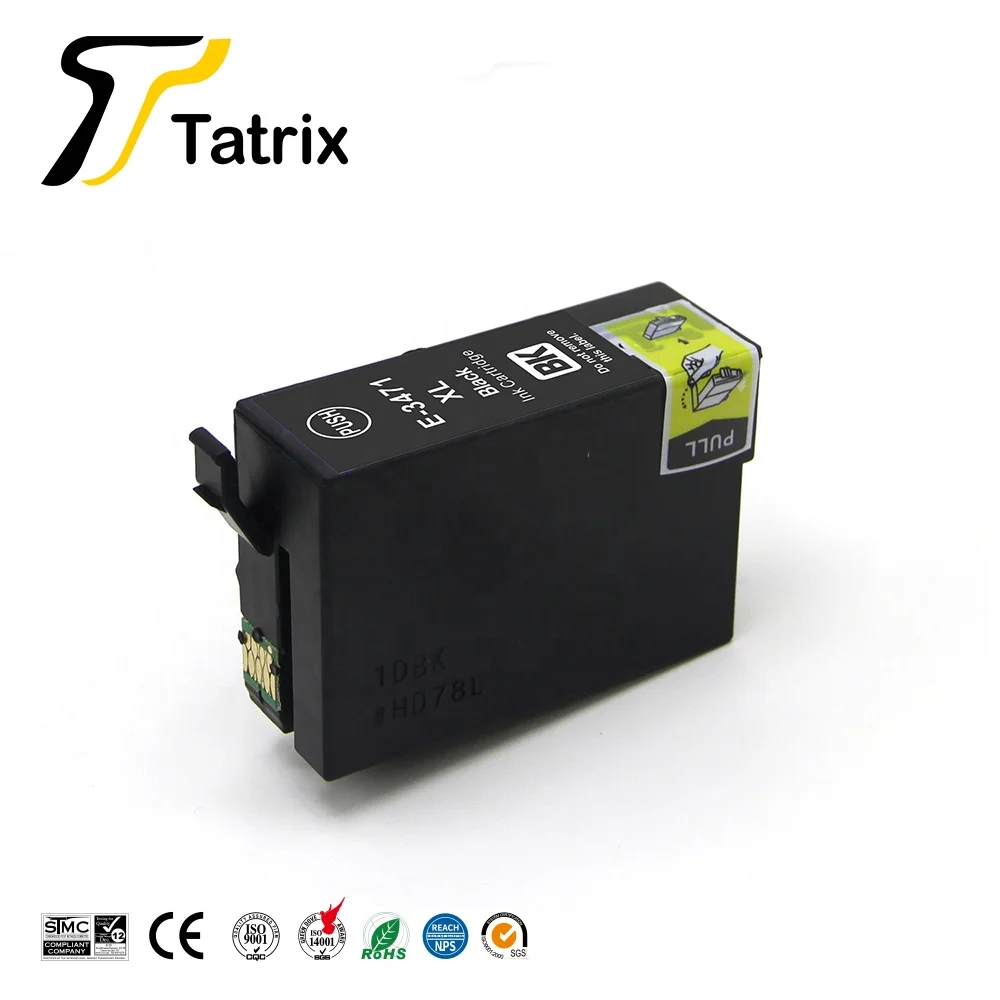 Tatrix for Epson 34xl T3471 T3472 - 4 Color Compatible Printer Ink Cartridge WorkForce Pro WF-3720DWF WF-3725DWF | Компьютеры и офис