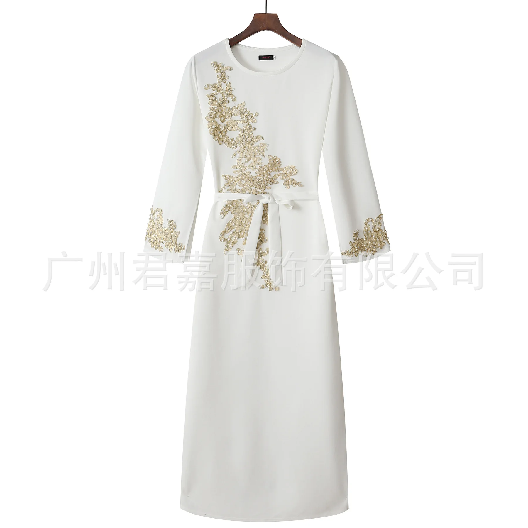 Платье WEPBEL женское с цветочным кружевом мусульманская абайя модное повседневное