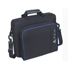 Сумка-мессенджер для игровой консоли PS4, сумка через плечо для PS4 Proтонкая дорожная сумка для хранения, аксессуары и контроллер, сумка, холщовый чехол