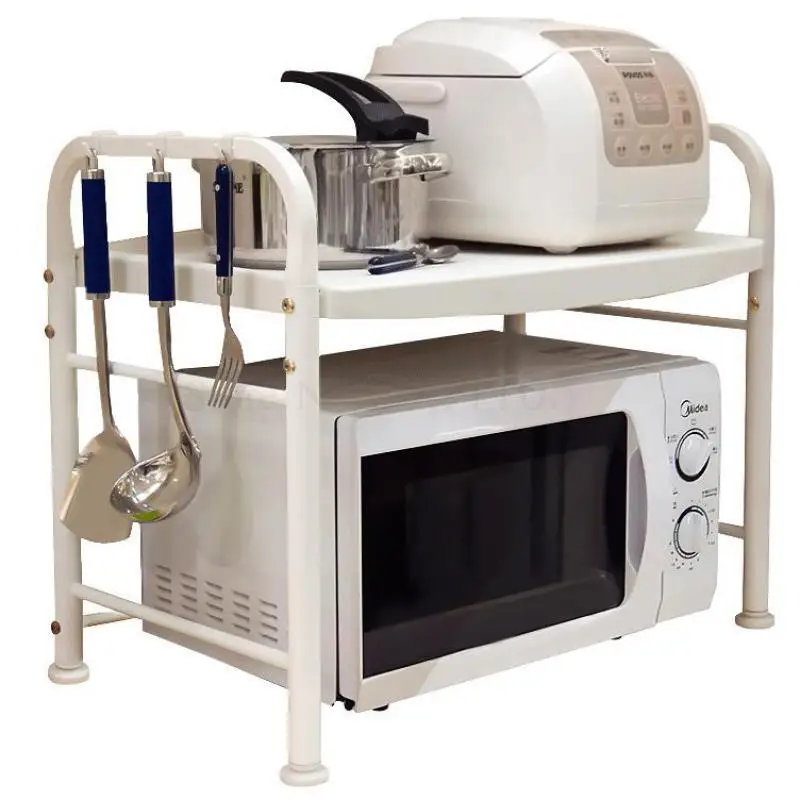 Микроволновая печь стеллаж для хранения ванная комната 2 слойные Кухня