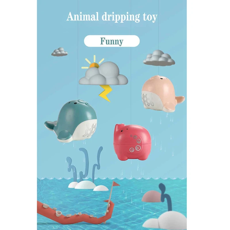 

Children Bath Toy Cartoon Animal Beach Bathroom Swimming Pool Classic Bathtub Water Toys for Kids