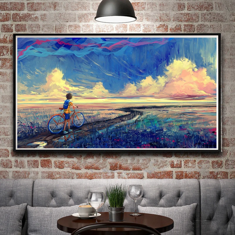 Бирма пейзаж картины настенные декорации художественные работы винтажные