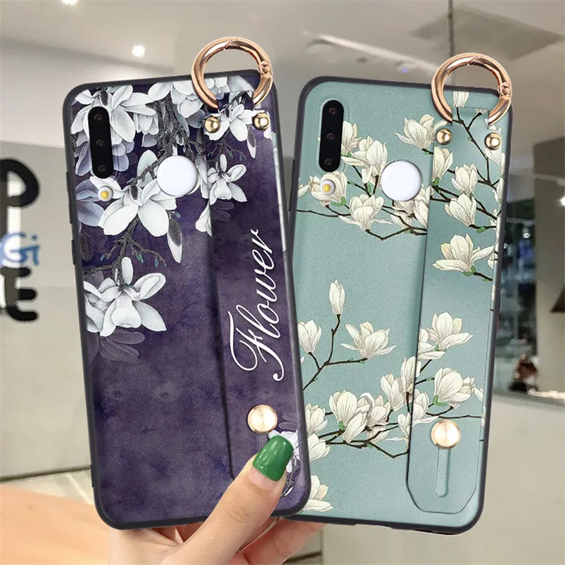 Ремешок на запястье Чехол для Huawei Y5 Y6 Y7 Y9 Prime 2018 2019 принципиально 6A 7A 8A 8X 9X 9 10 20 Pro Lite