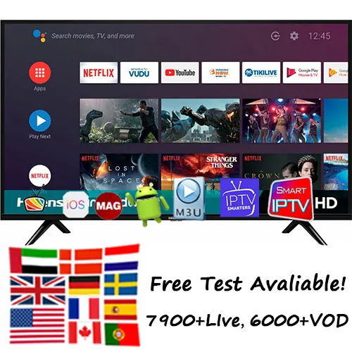 

HD Premium IPTV M3U XXX Live code Multi Devices Smarters Pro Smart TV MAG250 VLC IOS STB PC Android tv Free Test 24-36h