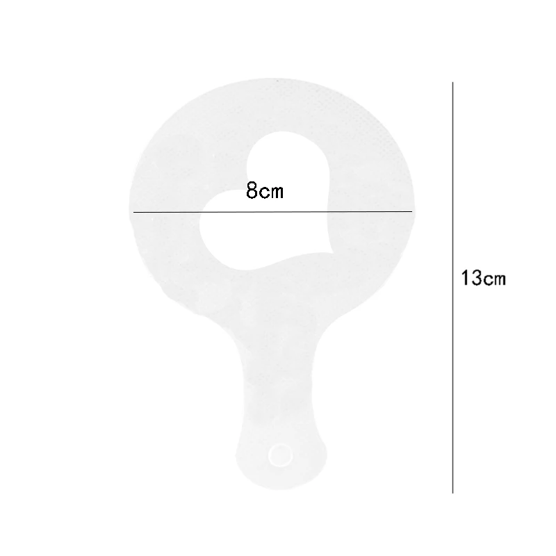 

16pcs/set Of Fancy Coffee Printing Flower Mold Latte Coffee Cappuccino Mold Coffee Cake Decoration Cake Plastic Mold Template