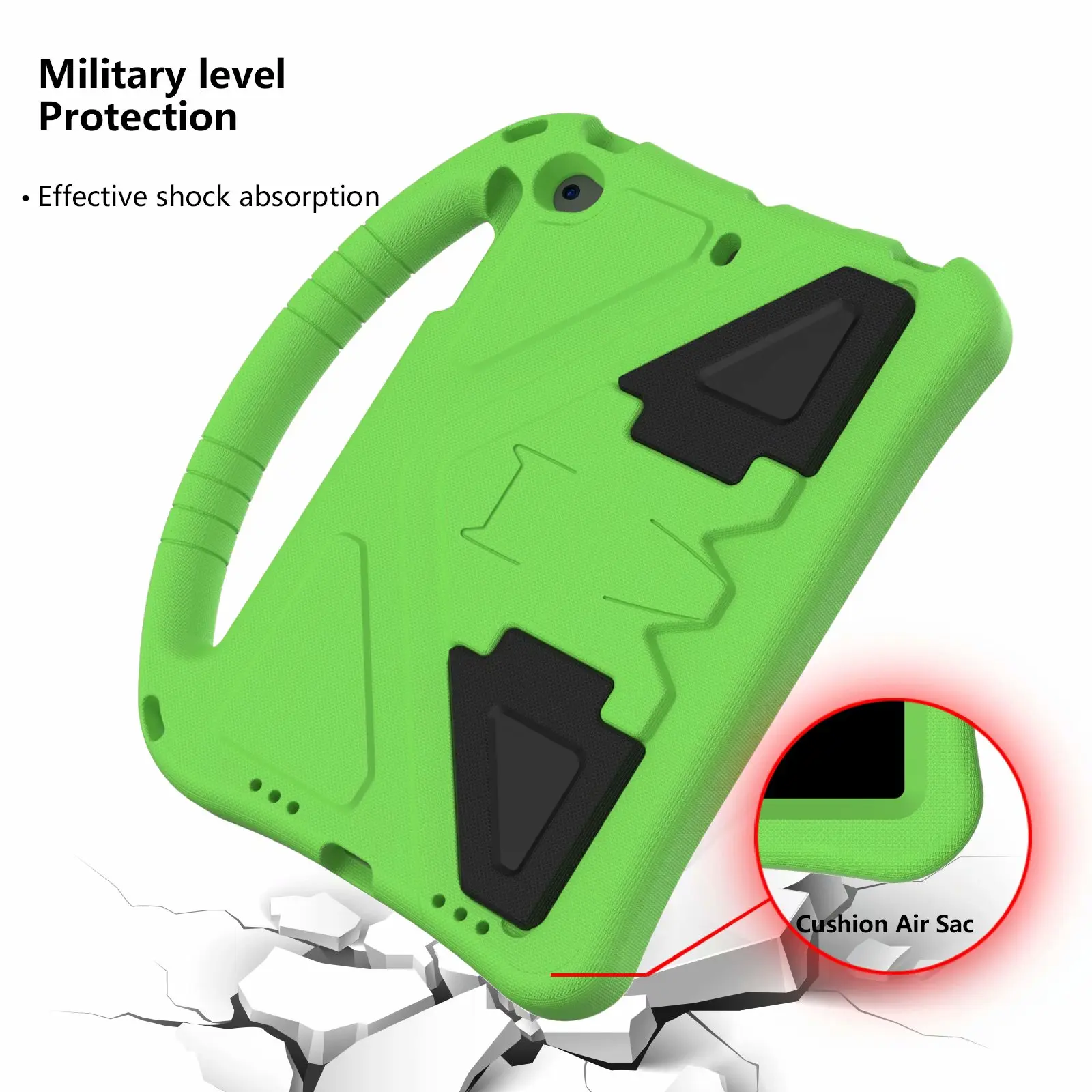 

Tablet Stand Case For iPad Mini 1 2 3 4 5 7.9inch Cover for iPad Mini 4 5 Shockproof Kids EVA Protective Funda Case + Pen