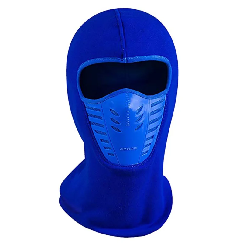 

Winter Ski Mask Cycling Mask Anti-sweat Cycling Mask with Filter Windproof Full Face Cover Balaclava Skiing Skating Hat