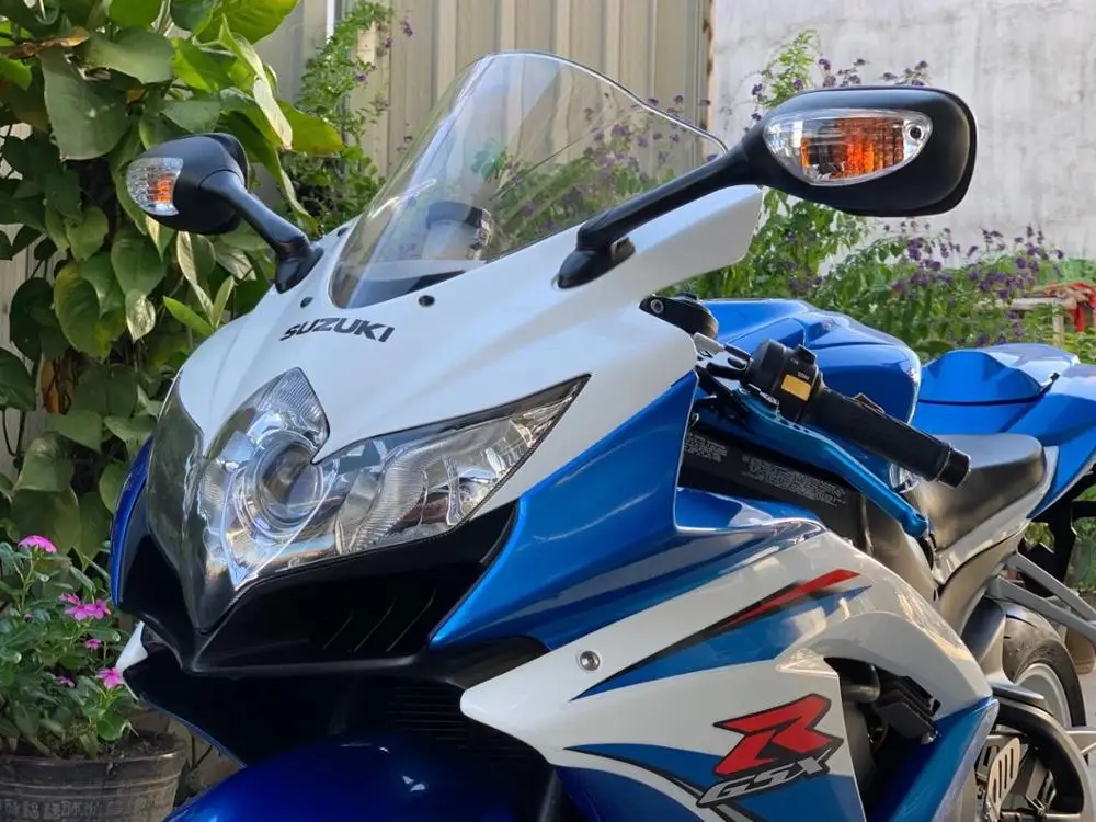 Мотоциклетное ветровое стекло для Suzuki GSXR 600 750 R gsxr600 gsxr750 600r 750r K8 2008 2009 2010 черный