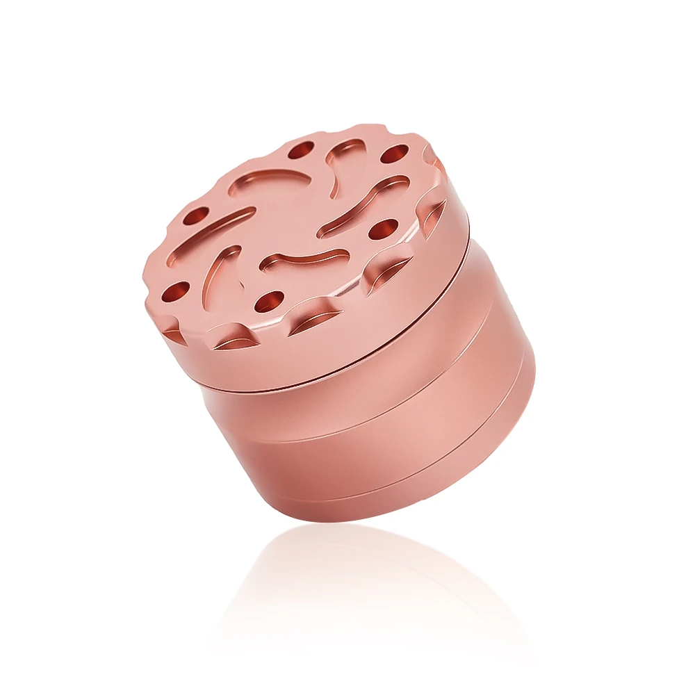 

HORNET 63mm Herb Grinder 4 Layers Drum Shape Zinc Alloy Grinder Portable Weed Tobacco Spice Crusher Smoking Accessories