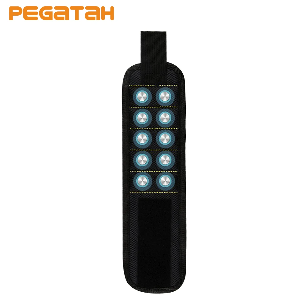 Магнитный браслет с 5 сильными магнитами для удержания винтовых гвоздей сверла