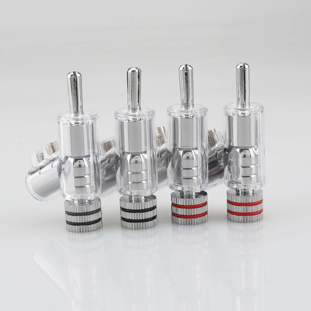 Аудио кабель Audiocrast с родиевым покрытием и самоблокировкой 4 шт. |