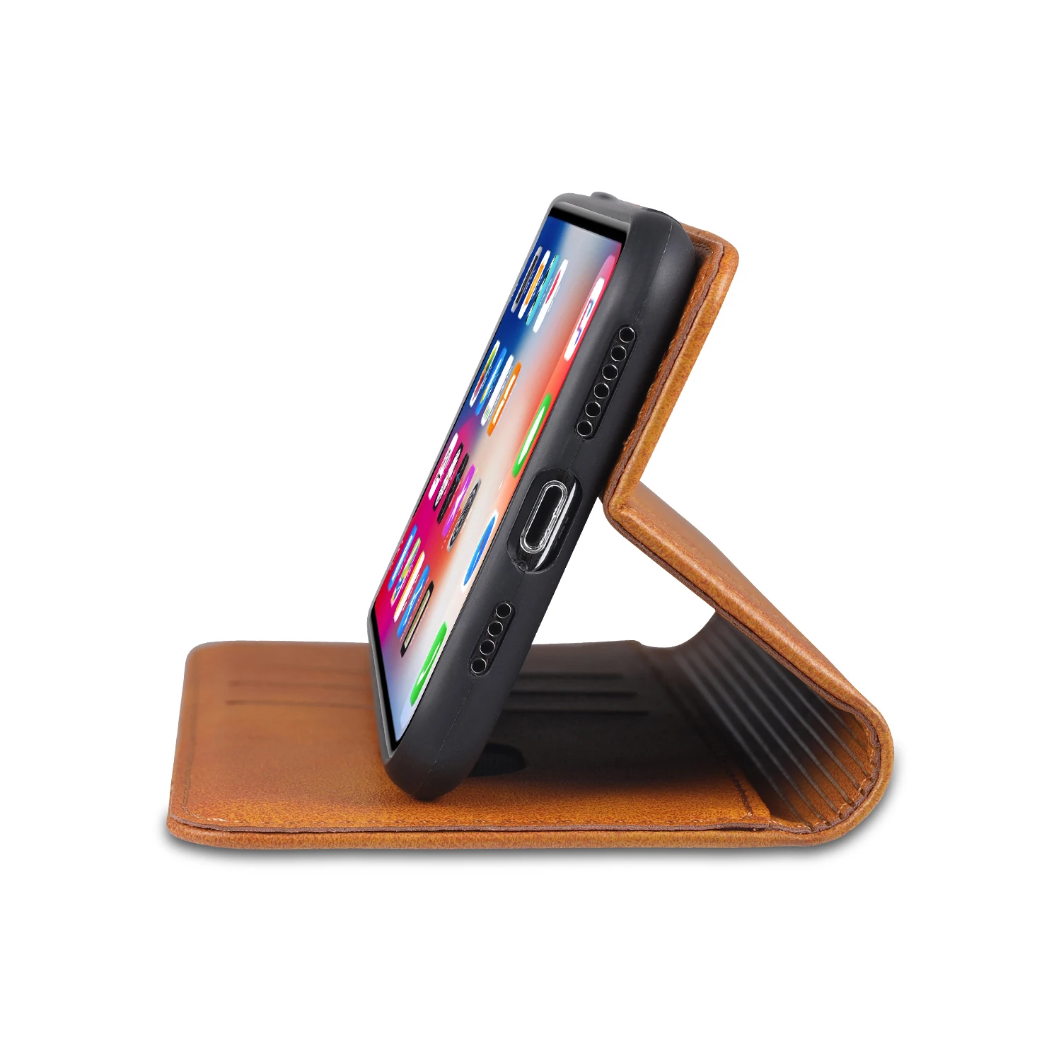 Роскошный Магнитный кожаный чехол-книжка для Apple iPhone 12 Mini 11 13 Pro Max Xs 7 8 6 6s Plus |