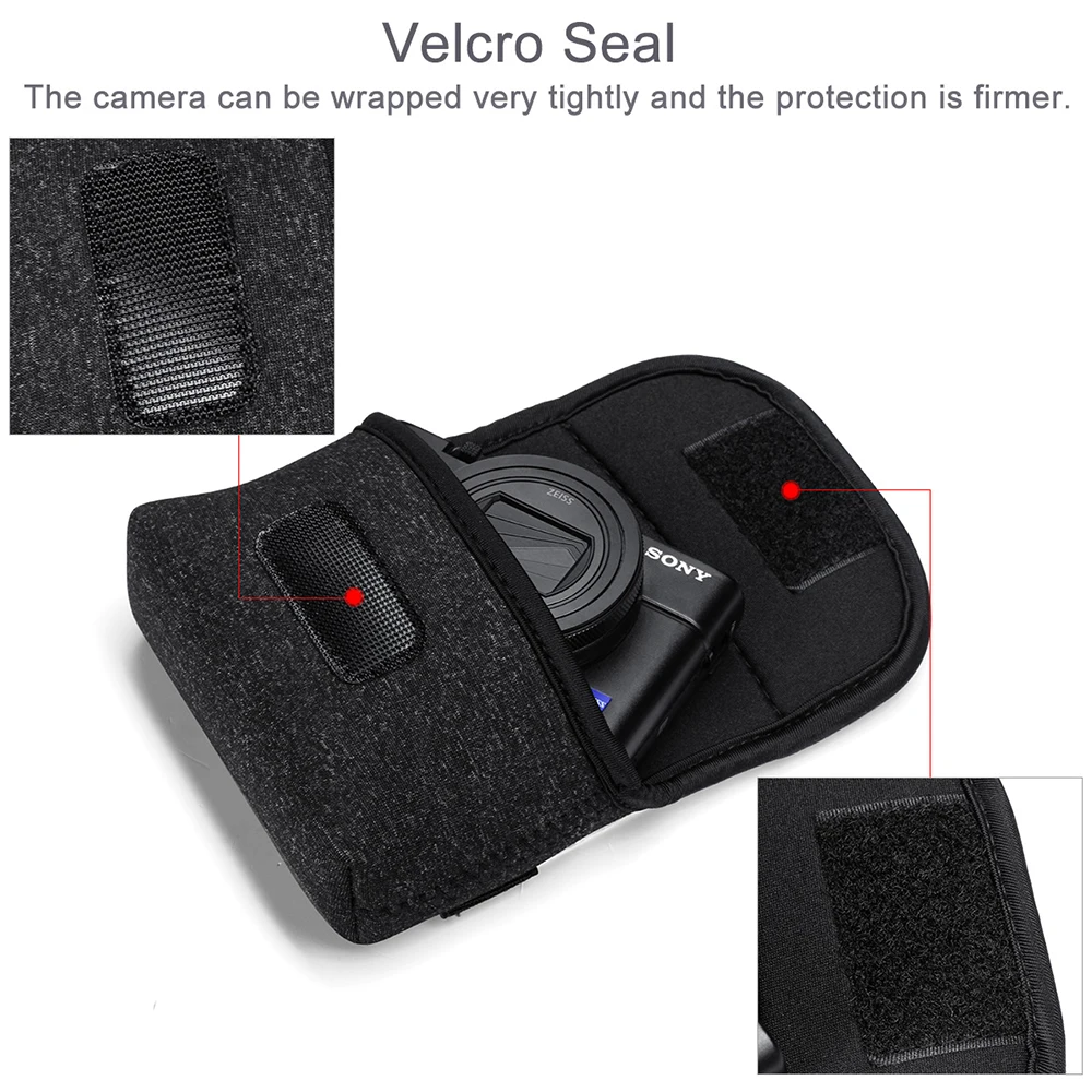Сумка для камеры UURig R014 защитный чехол хранения Sony RX100 VII ZV1 Canon G7X Mark III аксессуары