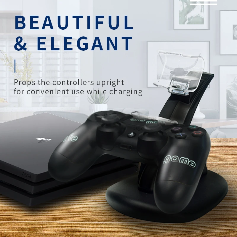 Игровой контроллер Data Frog зарядная док станция с двумя светодиодами USB подставка