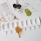 Силиконовая форма для мороженого, форма сделай сам для приготовления домашнего льда в морозильной камере с 8 ячейками, поднос для кубиков льда, инструменты для выпечки