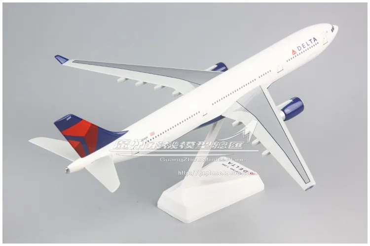 Модель самолета в сборе для коллекционеров моделей самолетов 32 см America Airlines Delta Φ