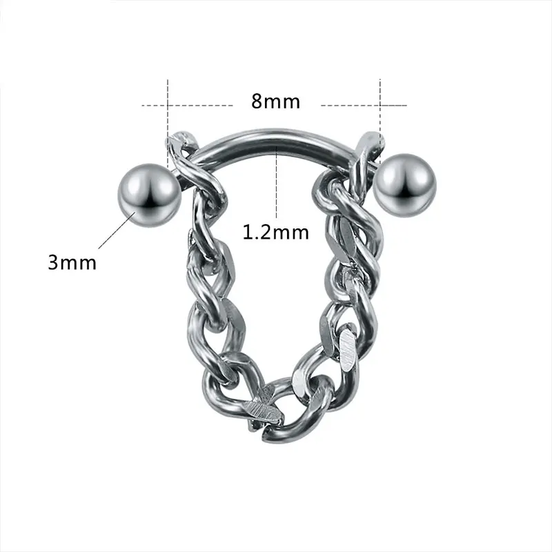 

Body Piercing Lip Ring Eyebrow Nails Brow Ring Sexy Lip Nails Personality Simple Ear Stud Body Piercing Ring Industrial Barbell