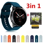 Ремешок для часов Samsung Galaxy Watch Active 2 40 мм 44 мм, спортивный браслет для наручных часов, браслет для galaxy Watch 3 41 мм 45 мм
