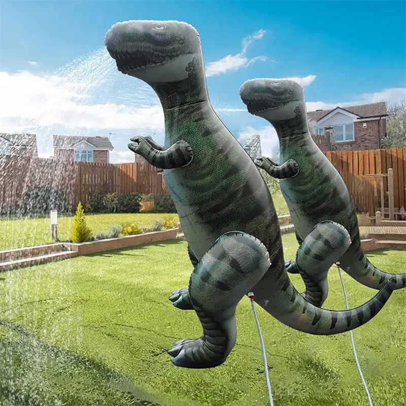 

180cm Giant Dinosaur Yard Sprinkler For Children Kids Family Inflatable Water Spray Toys Summer Pool Games Outdoor Fun Toy