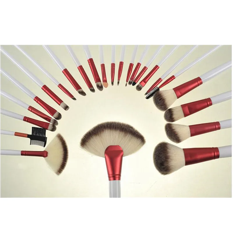 Роскошные леопардовые кисти для макияжа Набор основы пудры румян тени век