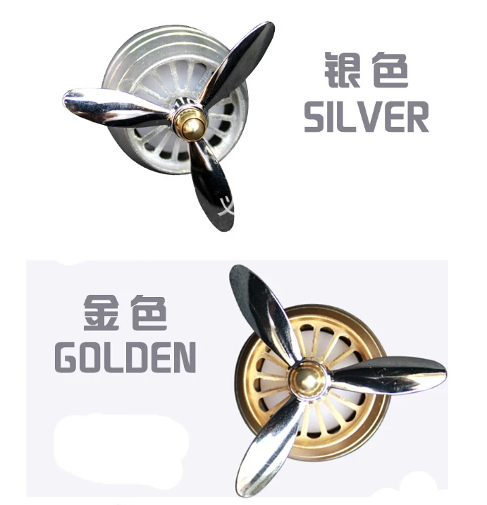 Металлические воздушные силы № 3 Автомобильные Духи украшение автомобиля