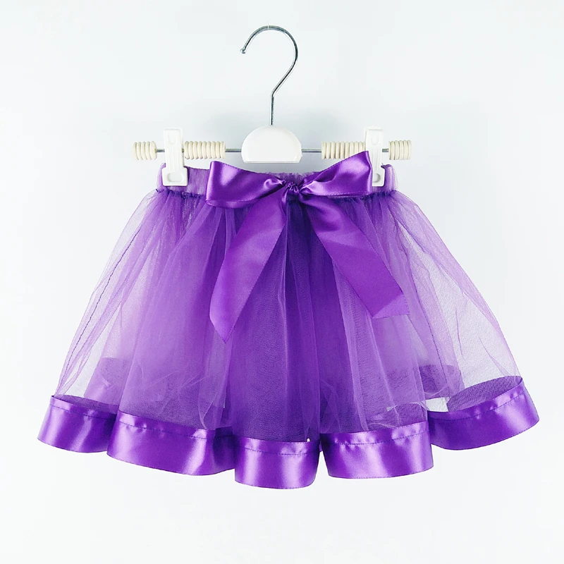 Флуоресцентная юбка-пачка для девочек балета и танцев детская вечервечерние