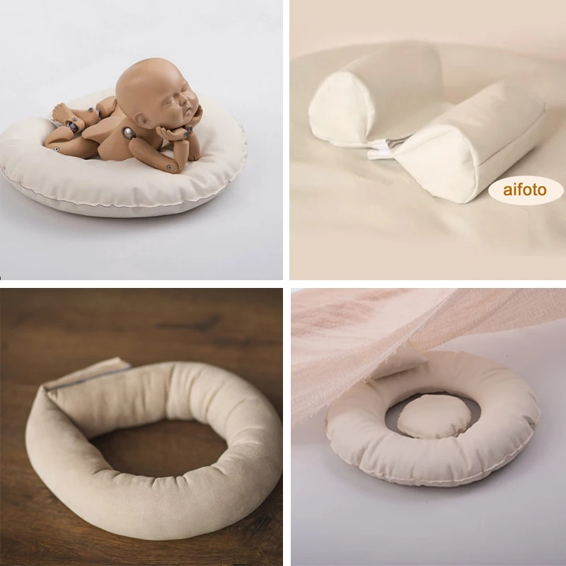 

Newborn Photography Pillow Assisst Props Studio Basket Sofa Stuff Baby Posing Nest Accessories Set Photo Shoot Infant Assistant