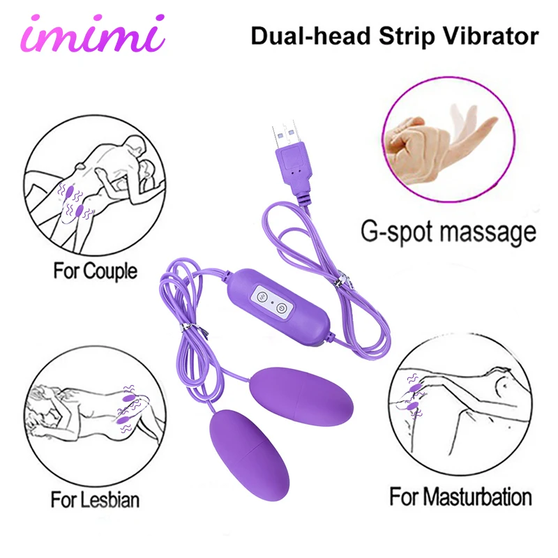 Силиконовый мини вибратор с дистанционным управлением двойная пуля Вибрирующая