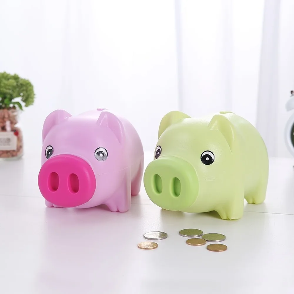 Мультяшный Копилка в виде свиньи коробка для хранения монет детские игрушки