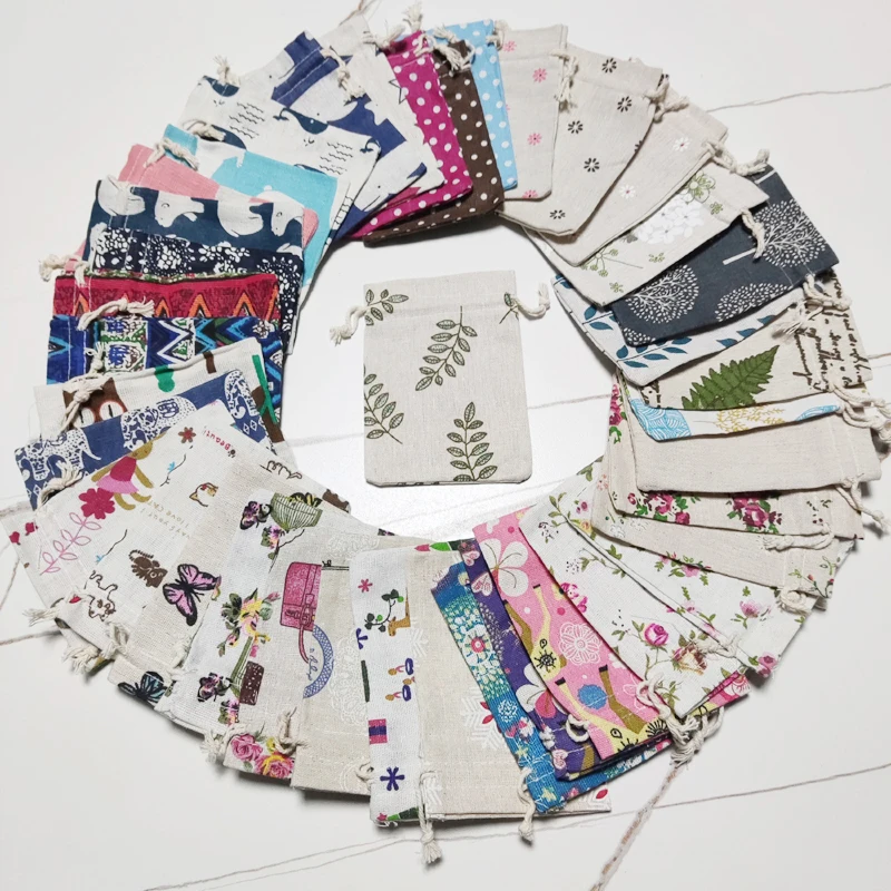 100 шт. сумки для хранения с несколькими дисплеями сумка упаковки ювелирных