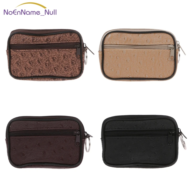 Мягкий кошелек для мужчин и женщин кредитница с кармашком мелочи застежка молния