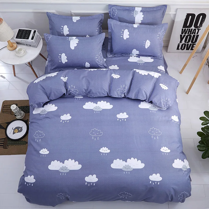 Постельное белье жаккардовая/постельное с фламинго комплекты супер стеганых