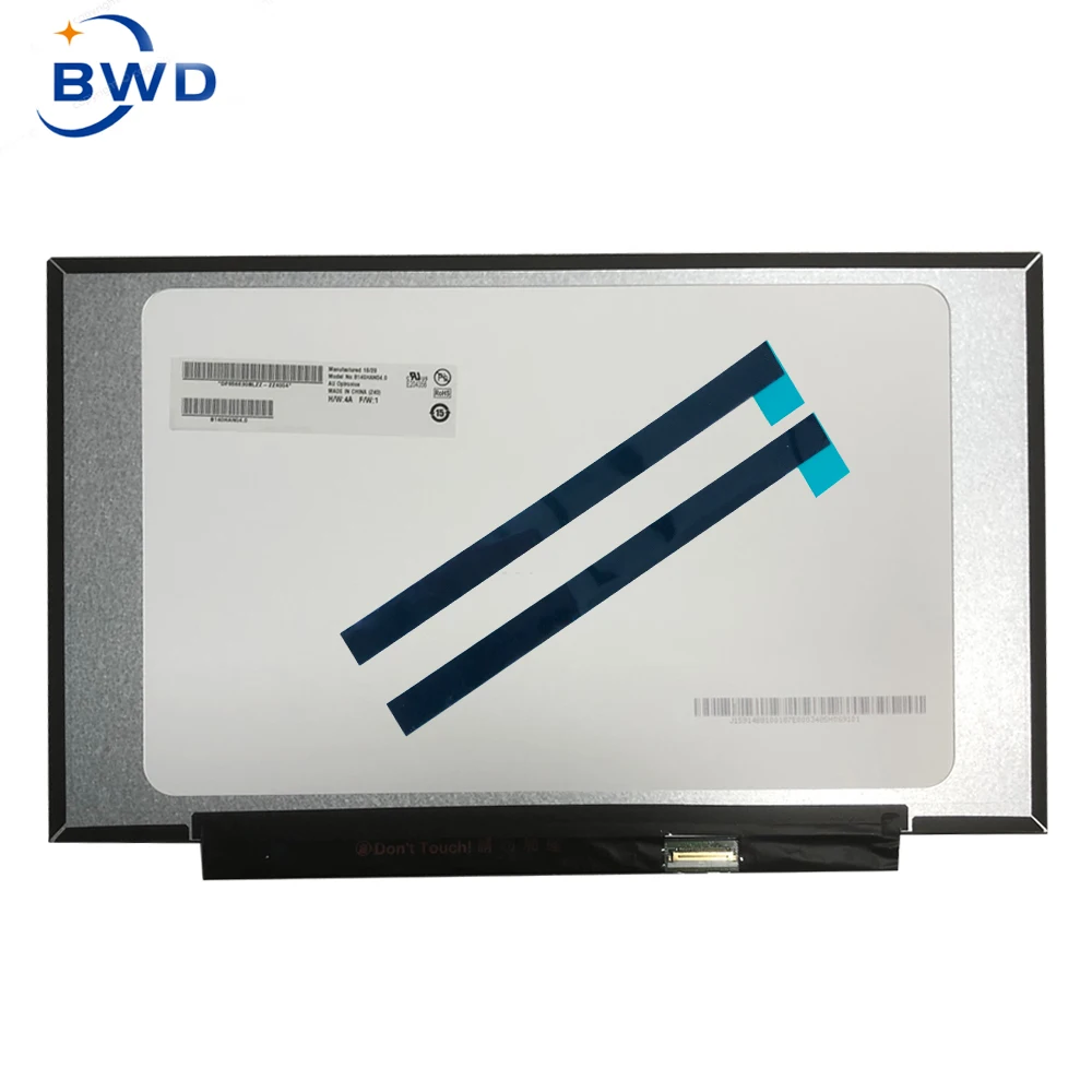 10 1-дюймовая стандартная деталь для AUO B140HAN04.0 FHD 1920X1080 30-контактная матовая сменная
