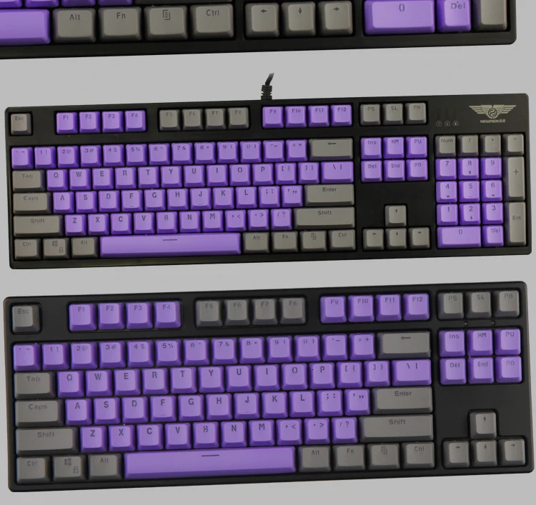 1 комплект ANSI 104 87 Механическая клавиатура PBT с подсветкой ключ колпачок для MX переключатели полупрозрачный ключ крышка s Для EVA Sunshine Dolch queen