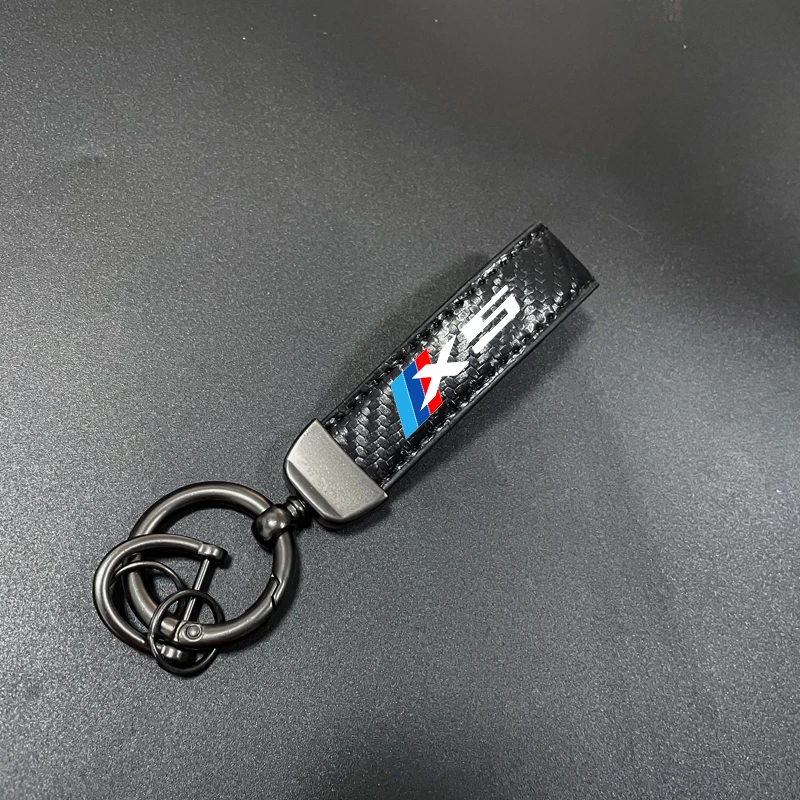 Автомобильное кольцо-брелок из углеродного волокна поворот на брелок цинкового