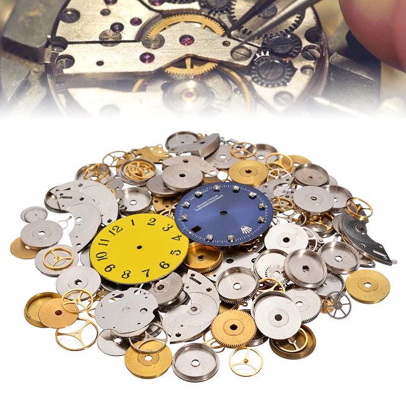 Горячая Распродажа 50 г/пакет стимпанк части винтажные металлические шестеренки