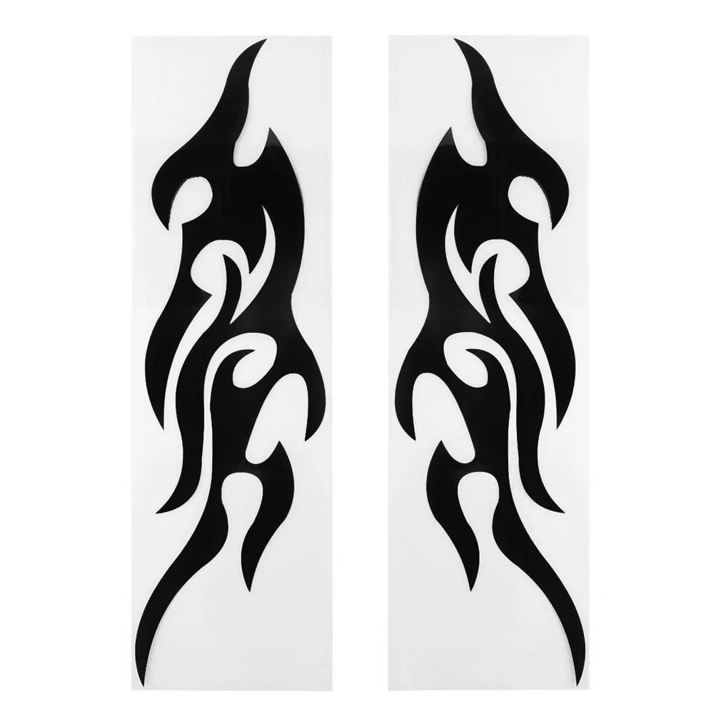 2 шт. универсальный автомобильный стикер Стайлинг капюшон двигателя наклейка для