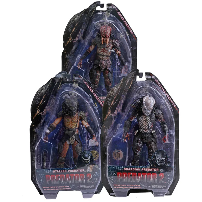 NECA Predator 2 Vol.5 Страж змея Сталкер хищник ПВХ фигурка коллекционная игрушка|Игровые