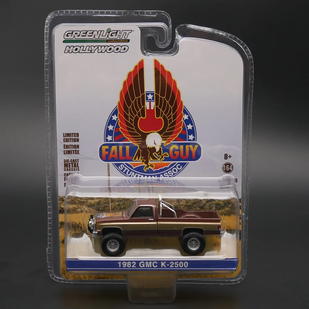 

Greenlight 1:64 Fall Guy 1982 GMC K-2500 Metal Toy Car Models