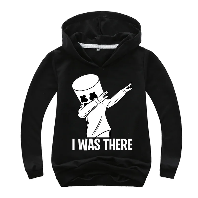 Горячая распродажа Корейская волна Marshmello хлопок конфеты DJ стиль взрывной балахон 0290