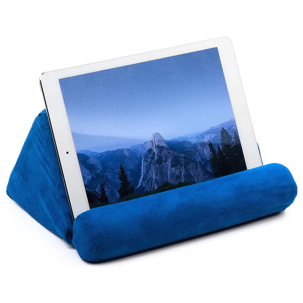 Royal blue Держатель для планшета для IPad Xiaomi samsung подставка для чтения кронштейн мягкая подушка держатель для планшета для смартфона EReaders - Цвет: Royal blue