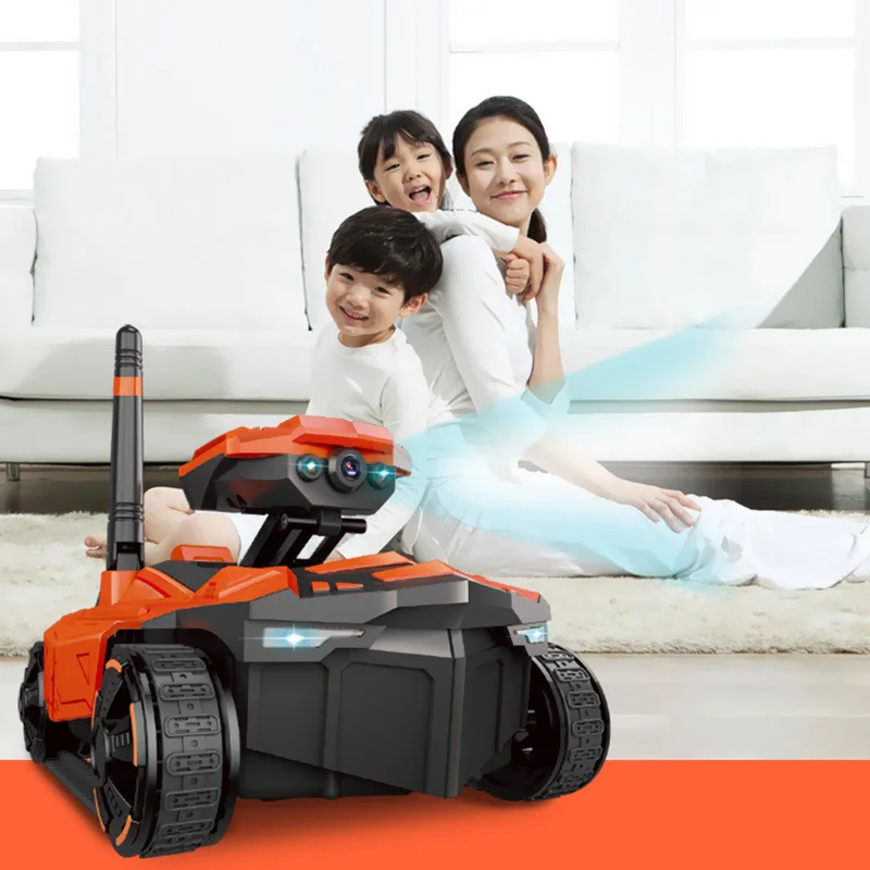 GlobalDrone 211 Smart RC Tank WiFi FPV 0.3MP камера приложение управление HD eal time передача