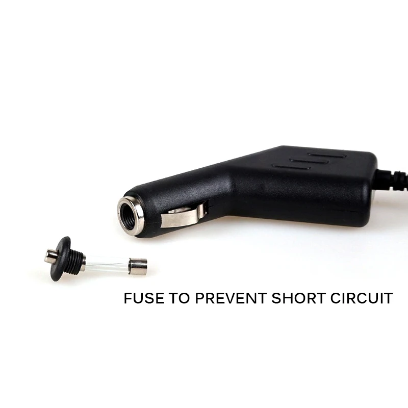 Мини Автомобильное зарядное устройство 4 метра адаптер жесткий набор проводов с