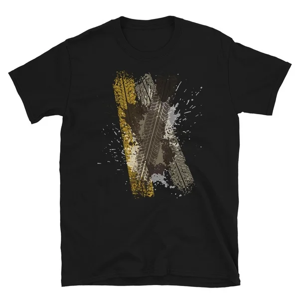 

MTB Mountain Biking Downhill Grunge Tires Tshirt Short-Sleeve Unisex T-Shirt