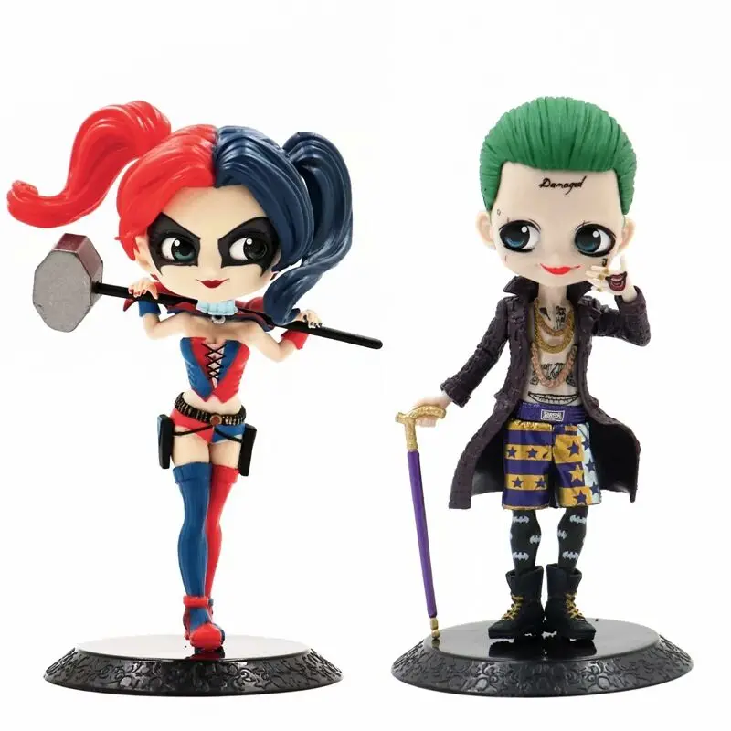 

Qposket Joker Action Figure Quinn Figure Toys 10cm